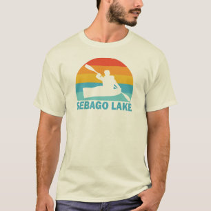 Sebago Lake Maine Kayak T-Shirt