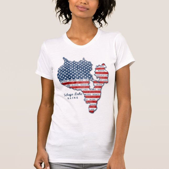 Sebago See-Maine-Shirt T-Shirt (Vorderseite)