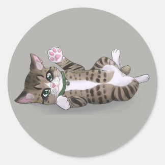 Sebastian Classic Round Sticker