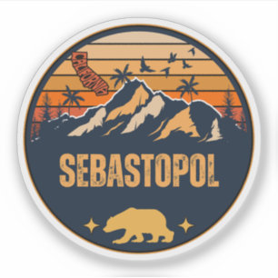 Sebastopol, Kalifornien Aufkleber