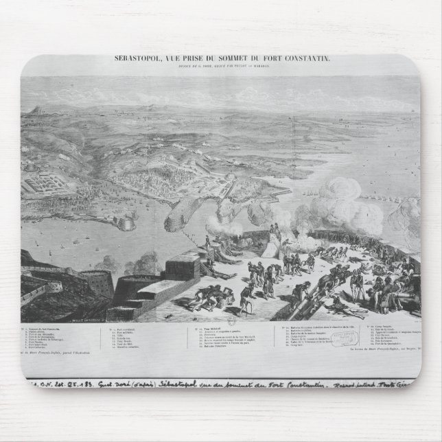 Sebastopol vom Fort Constantin Mousepad (Vorne)