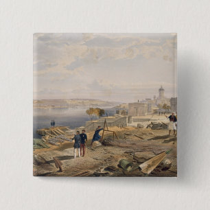 Sebastopol von der Rückseite des Forts Nicholas, Button