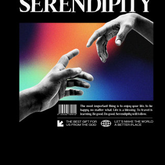 "Sebendipity: Embrace Life's Journey" T-Shirt