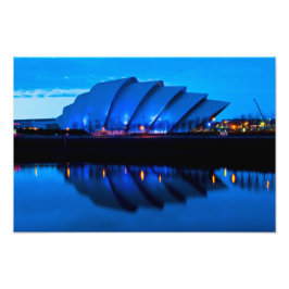 SEC Armadillo, Glasgow, Foto Print in Schottland