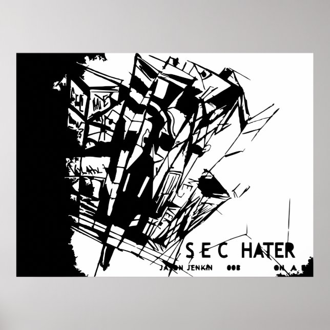 SEC HATER POSTER (Vorne)