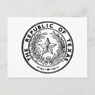 Secede Republic of Texas Postkarte