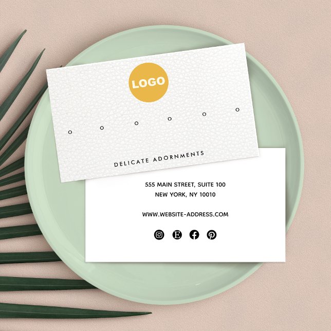 Sechs 6-Loch-Logokombination Visitenkarte (Von Creator hochgeladen)