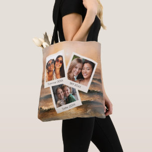 SECHS FOTOS Personalisierte Tragetasche Tasche