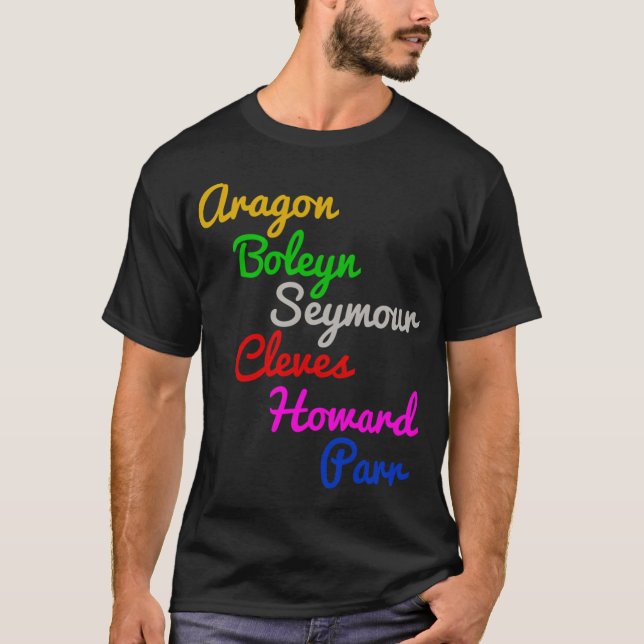 Sechs Frauen T-Shirt (Vorderseite)