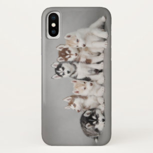 Sechs Huskie-Welpen Case-Mate iPhone Hülle