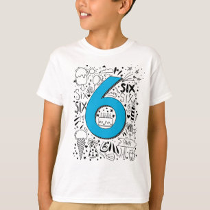 Sechs Jahre 6. T-Shirt