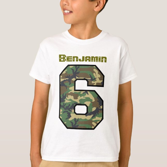 Sechs Jährig-6. T-Shirt (Vorderseite)