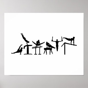 Sechs Kampf Hexathlon Poster