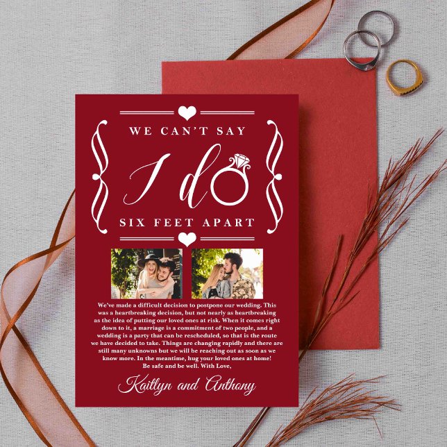 Sechs Meter später Hochzeitstag Save The Date (Von Creator hochgeladen)