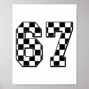 Sechs Sieben 67 Meme Nummer 67 Poster