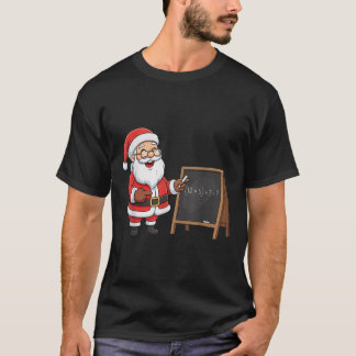 Sechs Sieben 6 7 Meme Santa Weihnachten Xmas Lehre T-Shirt