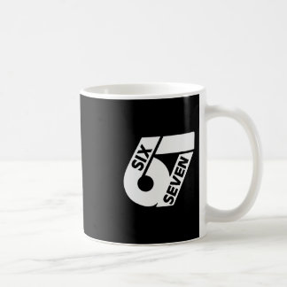 Sechs Sieben Cooler Meme 67 Lustige Zahl Kaffeetasse