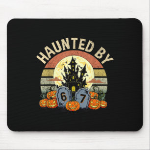 Sechs Sieben Gen Alpha Z Halloween 6767 Lustig Hei Mousepad