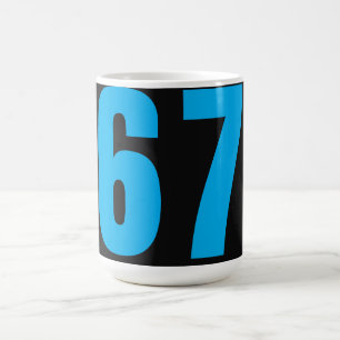 Sechs Sieben Kaffeetasse
