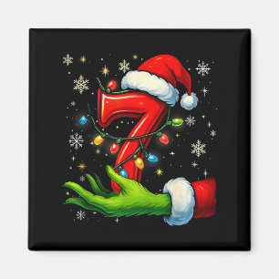 Sechs Sieben Lustige Weihnachts-Meme-Paar-Passend Magnet