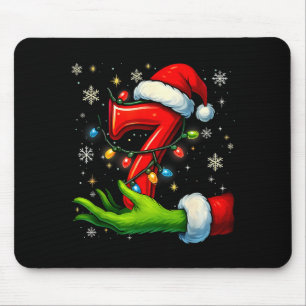 Sechs Sieben Lustige Weihnachts-Meme-Paar-Passend Mousepad