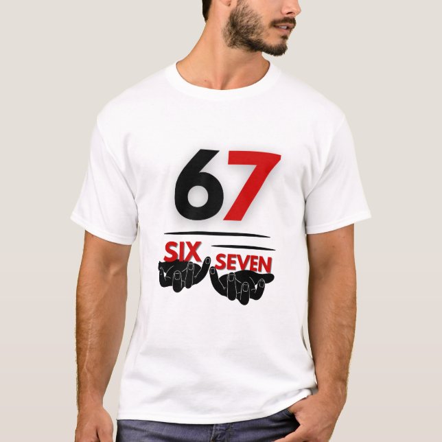 Sechs sieben  T-Shirt (Vorderseite)