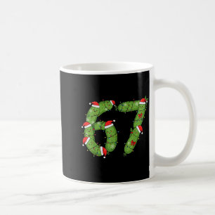 Sechs Sieben Weihnachten Gurke Lustiger Feiertag 6 Kaffeetasse