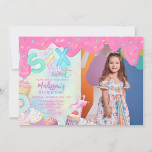 Sechs sind so süß einladung