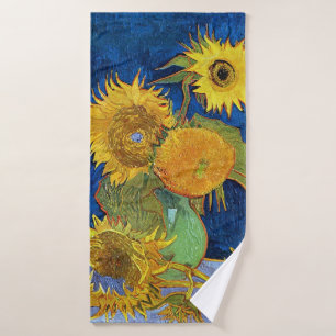 Sechs Sonnenblumen, Van Gogh Badehandtuch