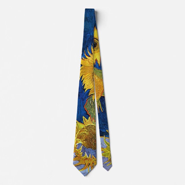 Sechs Sonnenblumen, Van Gogh Krawatte (Vorderseite)