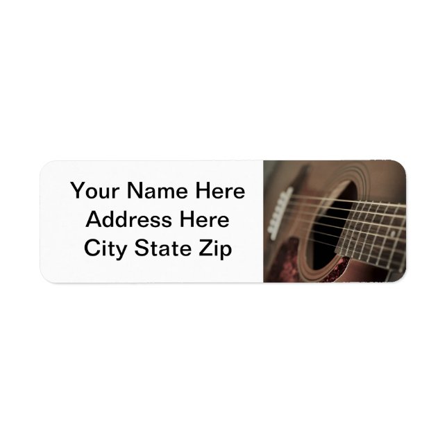 Sechs Sting Acoustic Guitar (Vorne)