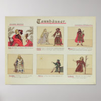 Sechs Szenen zur Oper "Tannhauser"