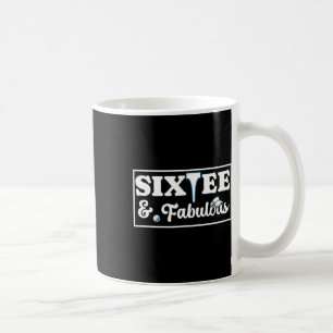 Sechs T-Shirt Golf Geburtstag 60. Geburtstag Fraue Kaffeetasse