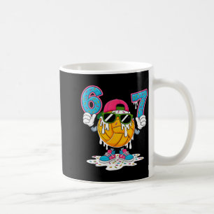 Sechs Tropfen Sieben 67 Creme 6 Basketball 7 Eis M Kaffeetasse