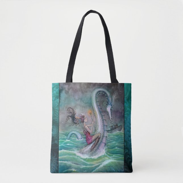 Sechs von Wands Tarot Fantasy Art von Molly Harris Tasche (Vorderseite)