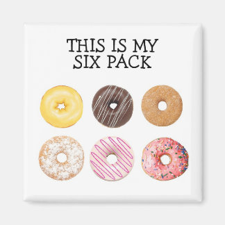 Sechserpack-Magnet Donut Magnet