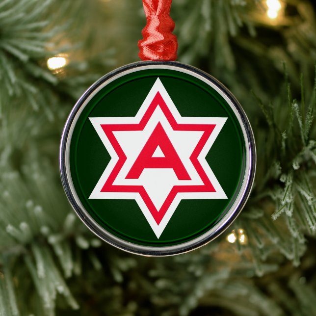 SECHSTE ARMY Metal Ornament (Baum)