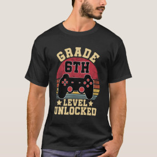Sechste Stufe des ungesicherten Gamers 1. Tag der T-Shirt