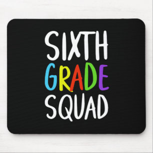 Sechste Stufe rückwärts zur Schule Mousepad