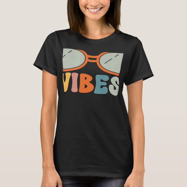 Sechste Stufe Vibes 6. Klasse Student Eltern Tee (Vorderseite)