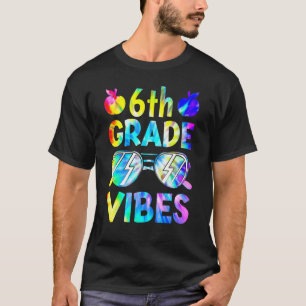 Sechste Stufe vibes back to School Teacher Kid T T-Shirt