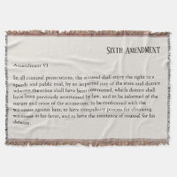 Sechster Verfassungszusatz