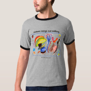 Sechzehn Lied-heraus gehendes Shirt