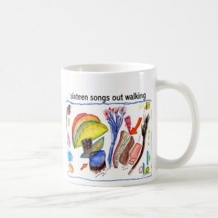 Sechzehn Lied-Tasse Kaffeetasse