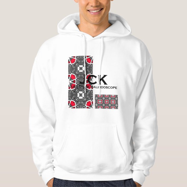sechzehnte Kaleidoskop Art Hoodie (Vorderseite)