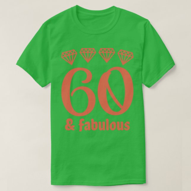 Sechzig und Fabelhaft 2 T-Shirt (Design vorne)
