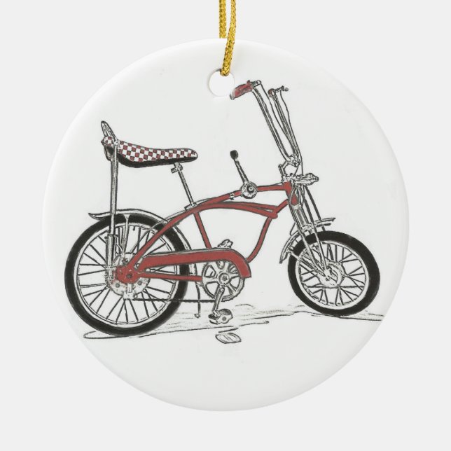 Sechzigerjahre klassisches Schwinn Keramikornament (Vorne)