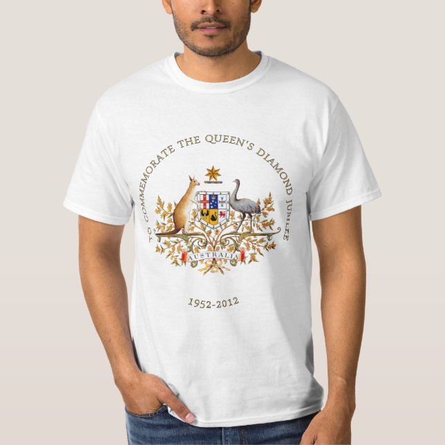 Sechzigjähriges Jubliäum Australien T-Shirt (Vorderseite)