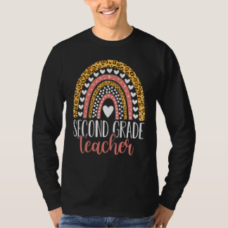 Second Grade Teacher 2nd Grade Teacher Back To Sch T-Shirt