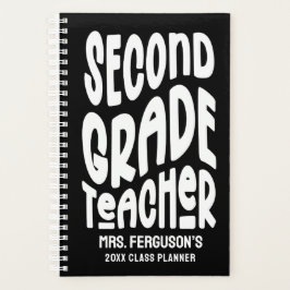 Second Grade Teacher Minimalist Text